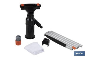 Gesuter Aspirateur à Feuilles Pour Piscine – Tête Attrape-Feuilles Efficace, Compatible Tuyau D’Arrosage Et Perche Télescopique