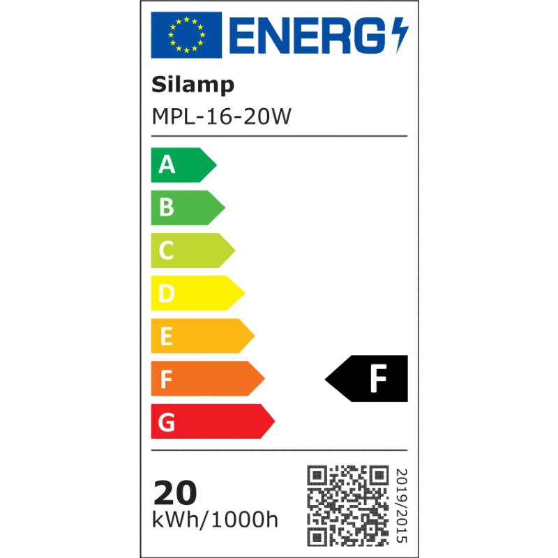 Applique LED Murale 20W Rectangulaire IP65 - Blanc Neutre 4000K - 5500K - SILAMP - 6