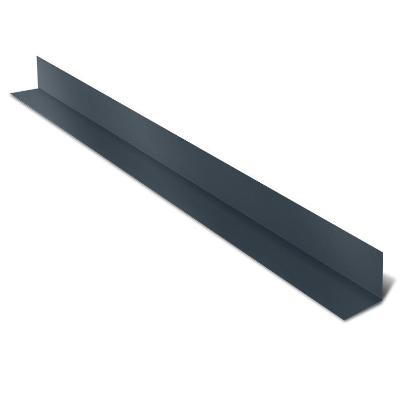 Rive Contre Mur 2100 mm Acier Laqué | Gris Anthracite | RAL 7016 - 2