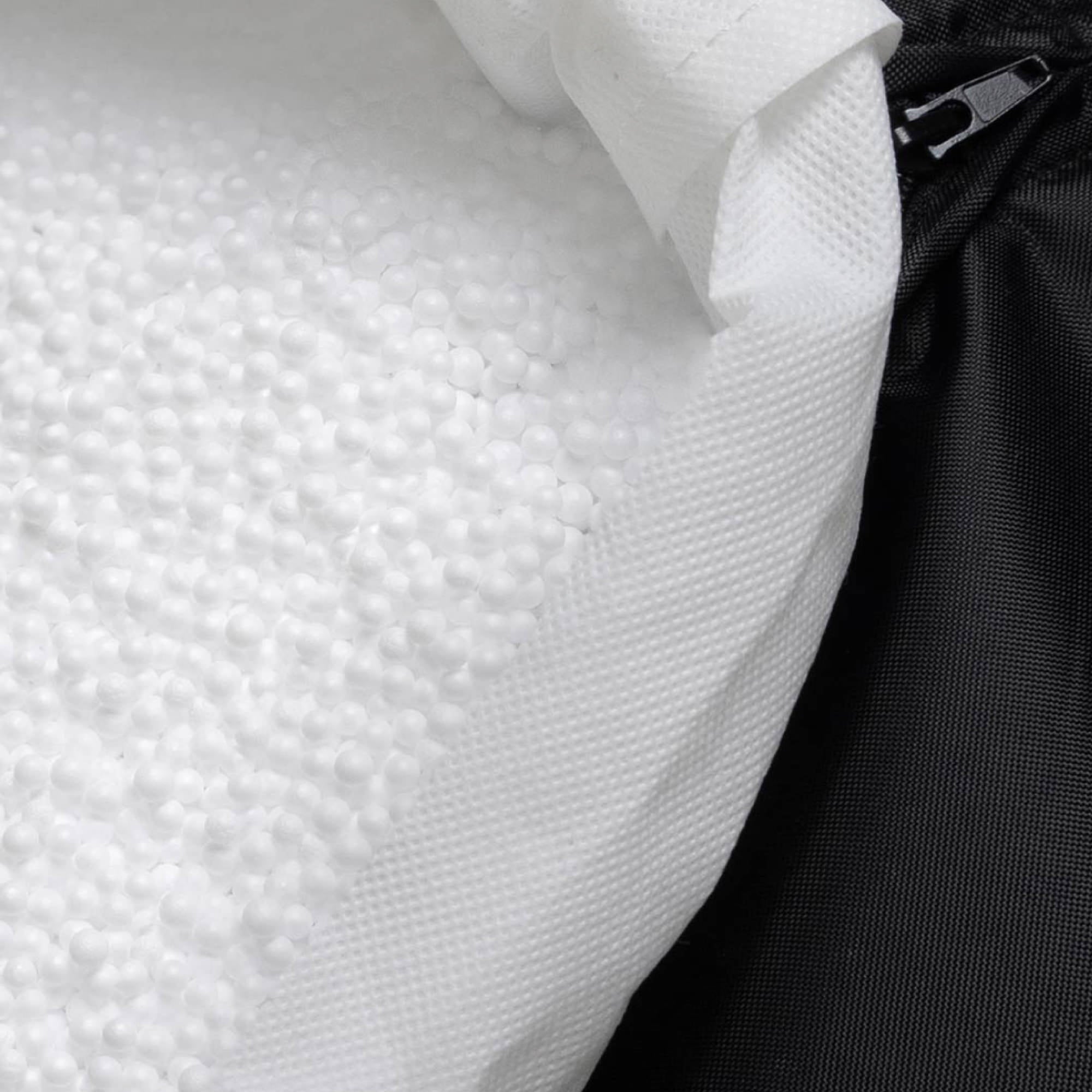 Pouf fauteuil Icon velours côtelé brun moka, salon, chambre, 85x85cm, Made in Allemagne, Oeko-Tex® - 8