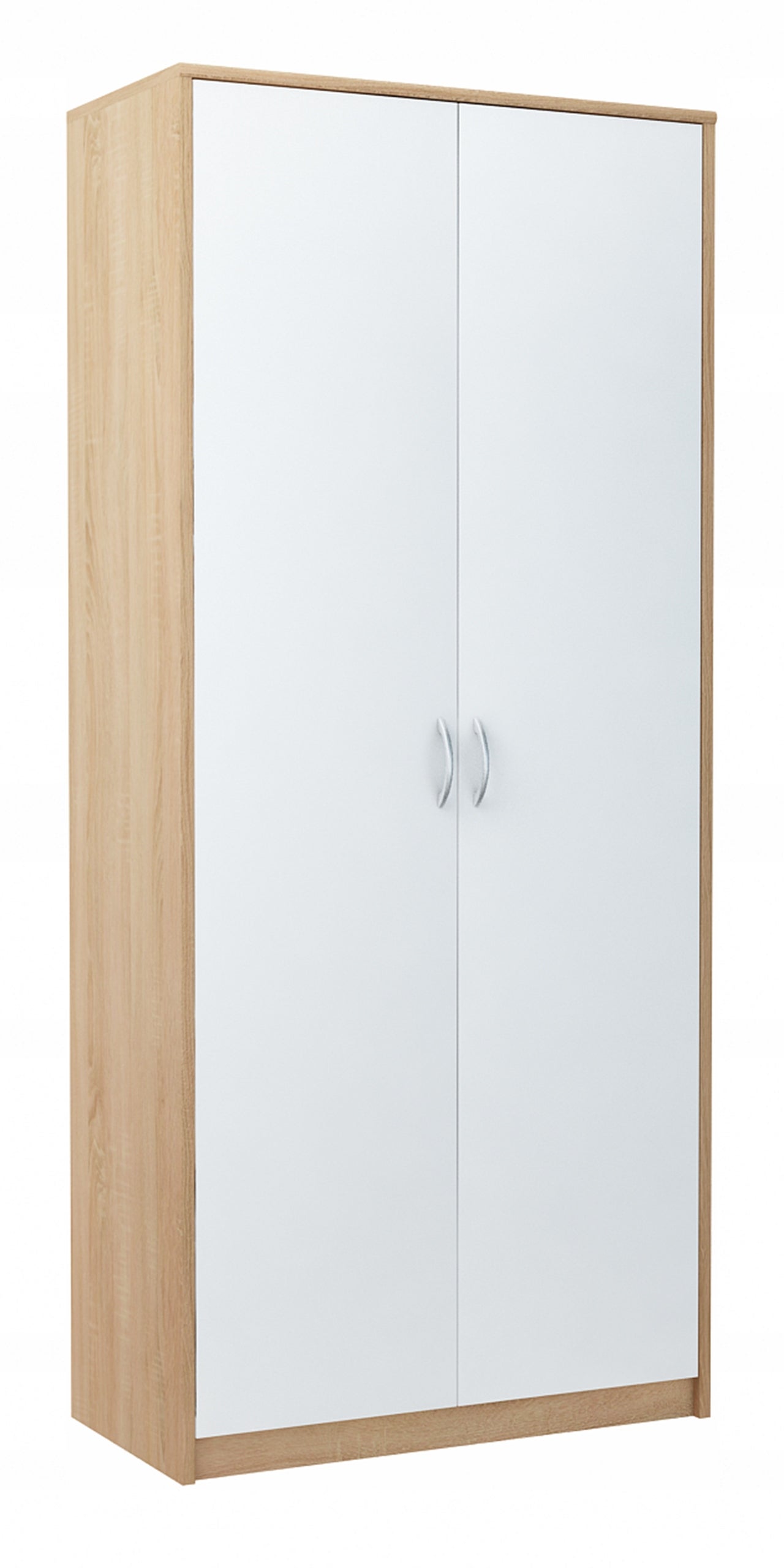 Szafa szafka 2D1P BIAŁY-SONOMA 85cm komoda regał