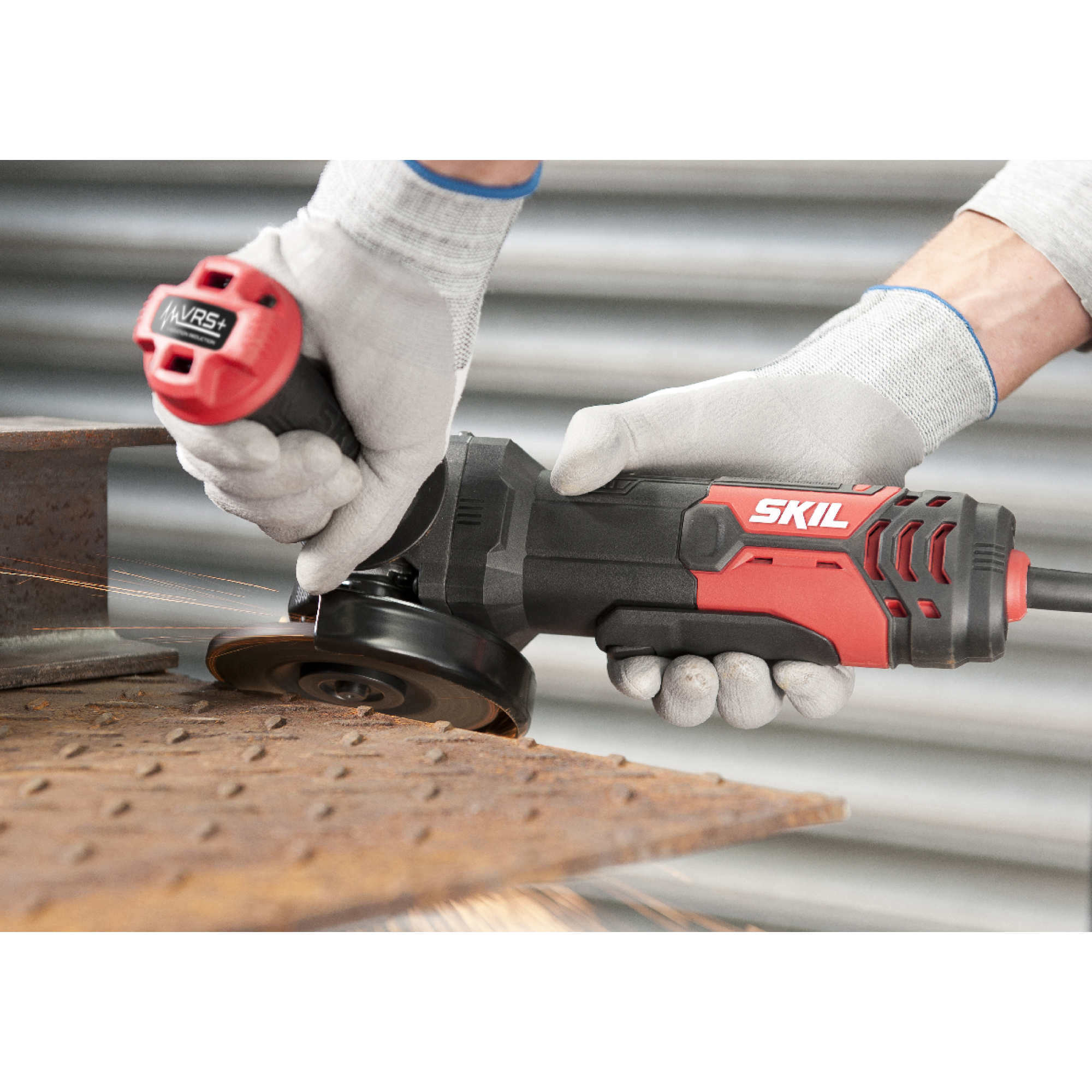 Meuleuse d’angle filaire SKIL 9132 GA 850 W, 125 mm, VRS+, coffret, 3 disques, carter, poignée, clé - 5