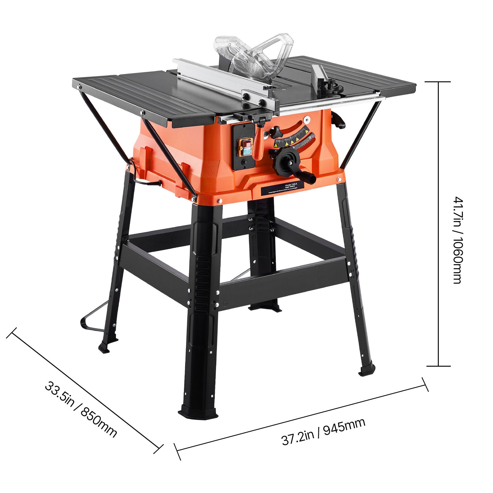 Sierra mesa 254 mm 1800W,SucceBuy compacta portátil,corte max 200 mm,4800 rpm,hoja 24 dientes - 2