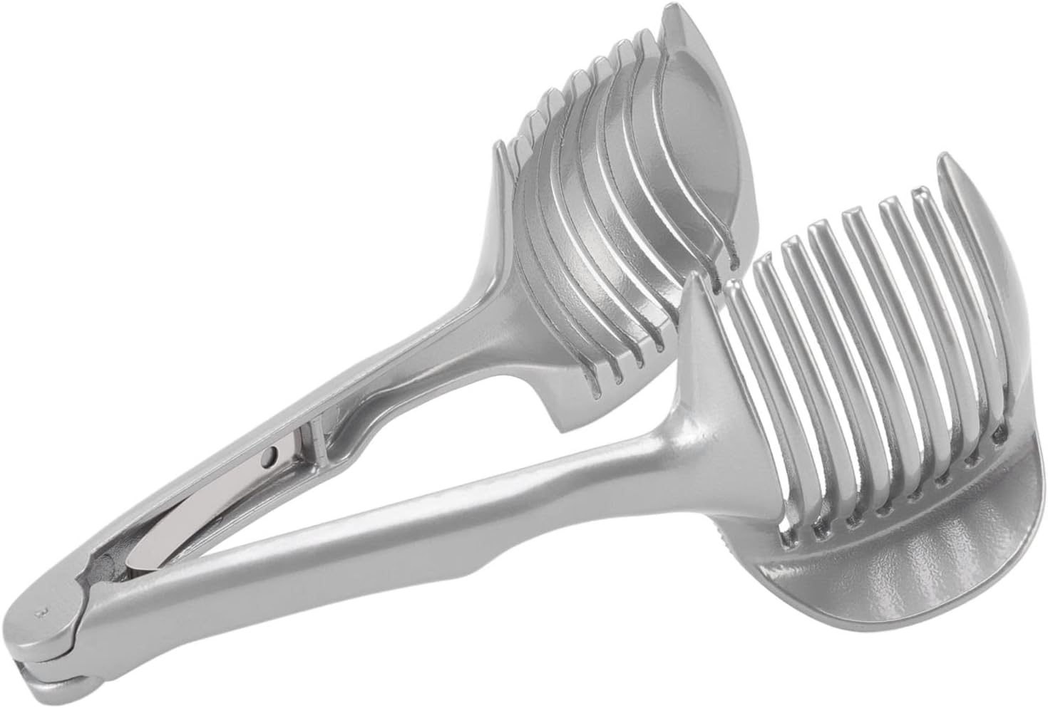 Taglia cipolle, taglia pomodori, taglia limoni, pinze rotonde multiuso per frutta, pinze in acciaio inossidabile per cipolle