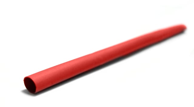 Tubo termorestringente da 1m ø3,2/1,6mm - Rosso - Zenitech