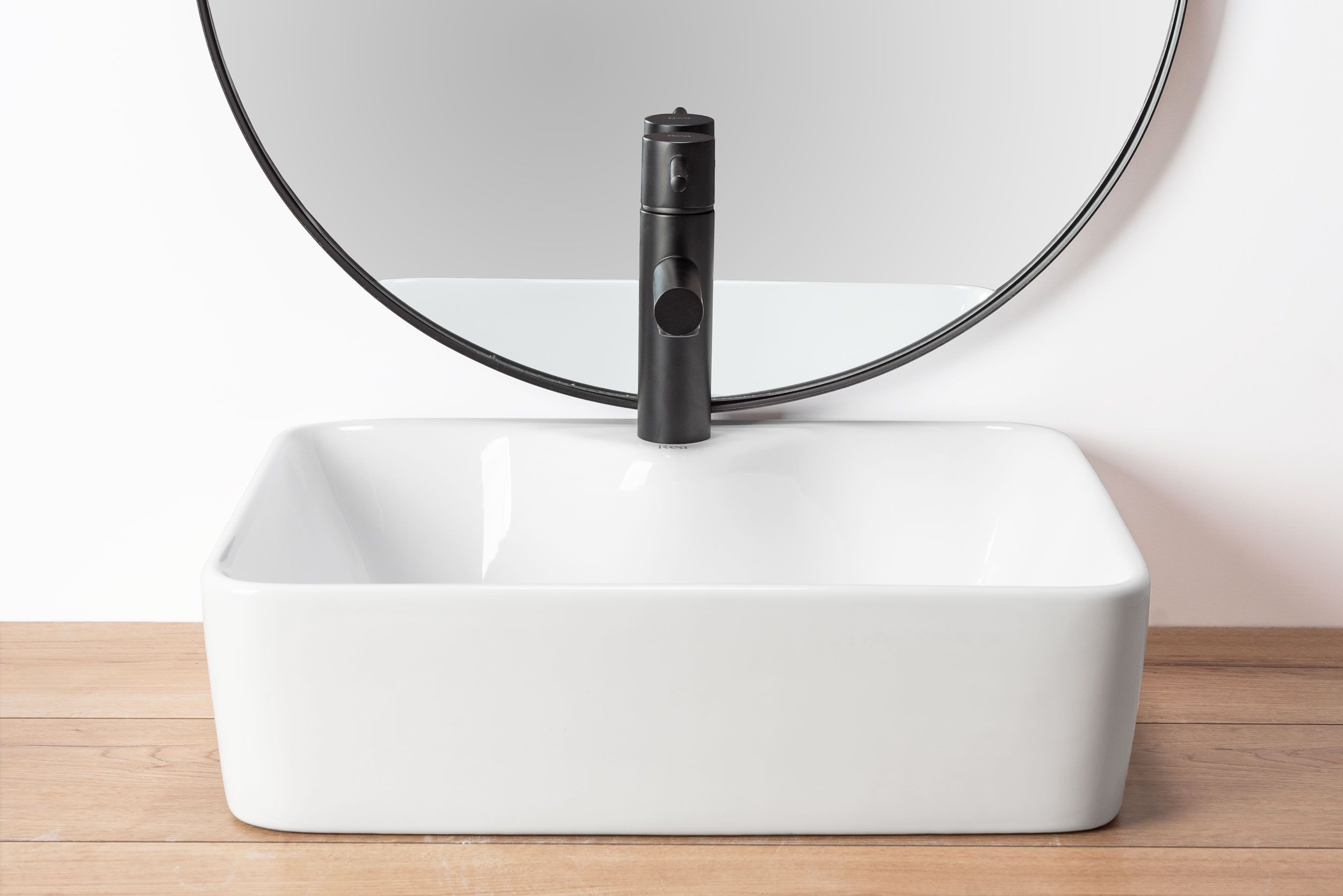 VASQUE À POSER REA KELLY WHITE 49X38X13,5CM - 4