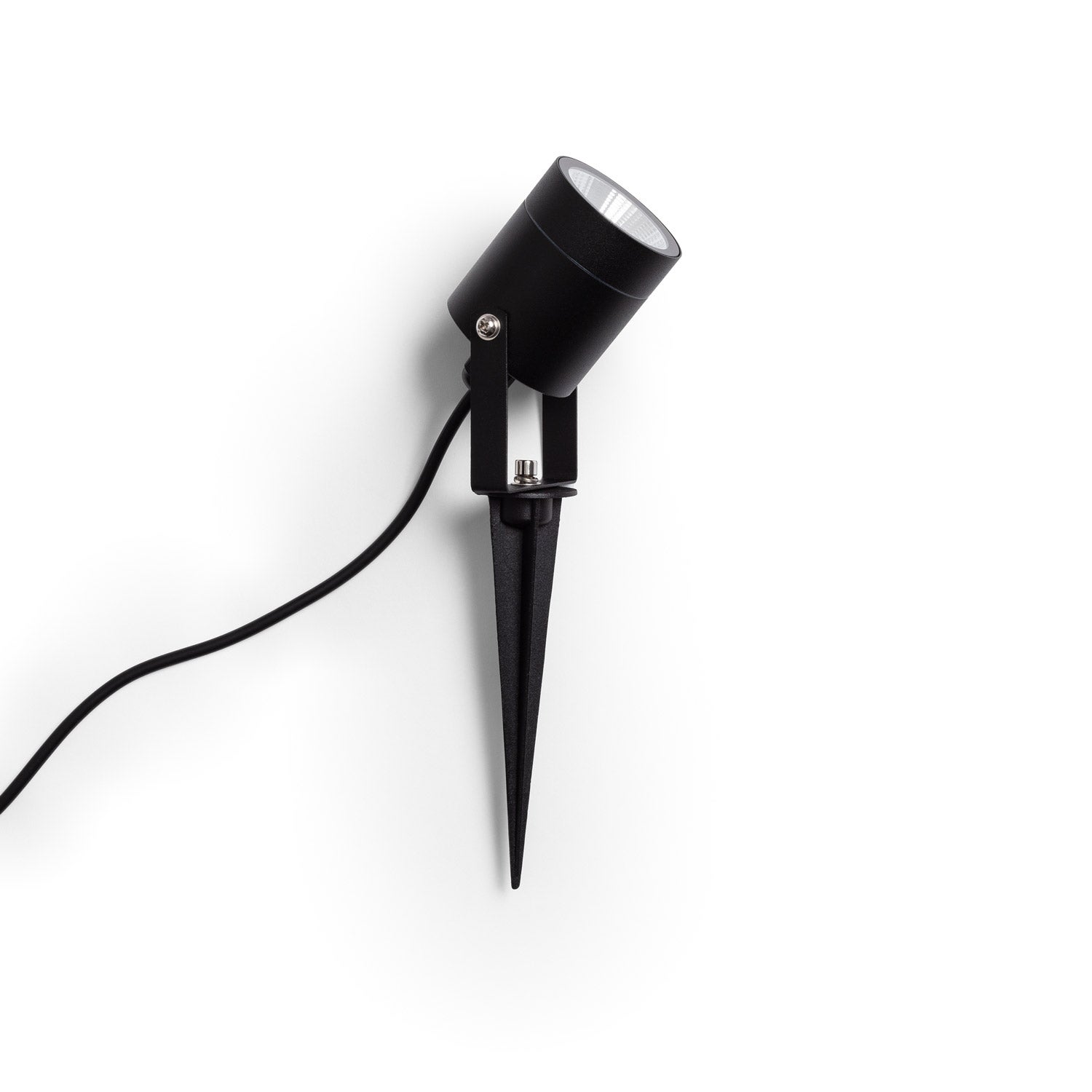 Ledkia - Foco Exterior LED 3W con Pincho Fern EasyFit 12V, Negro ...