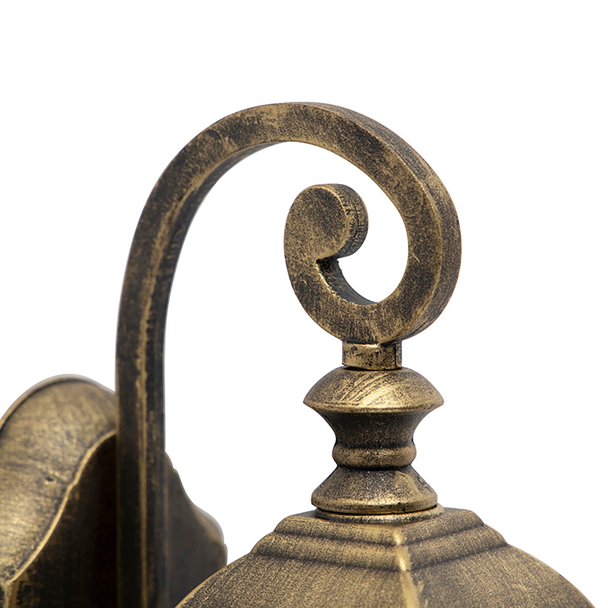 Qazqa rustique applique murale extérieure, lampe murale pour jardin - London - bronze, 15cm, IP23, carré - 5