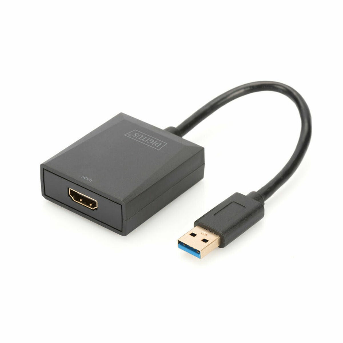 Adapter wideo DIGITUS USB 3.0 HDMI rozdzielczość Full HD bez zasilania zewnętrznego