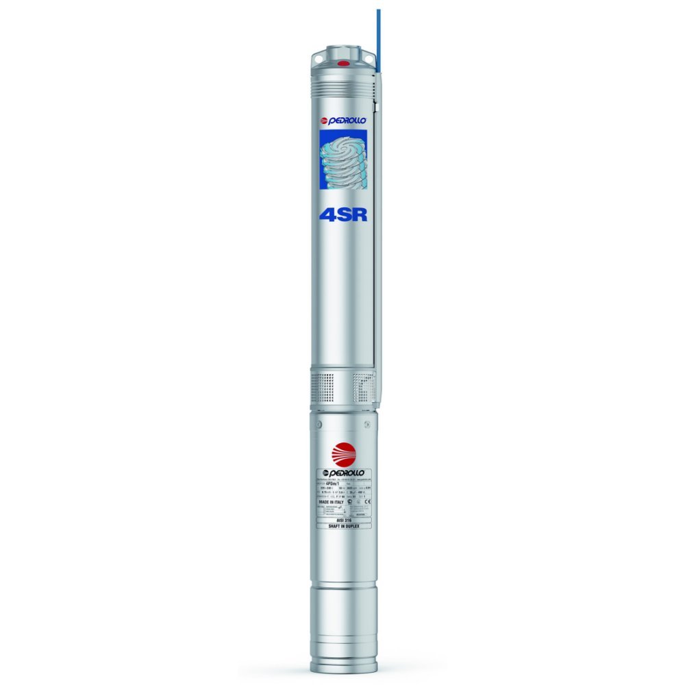 Bomba eléctrica sumergible monofásica pedrollo 4srm 6/17 s - ps 4