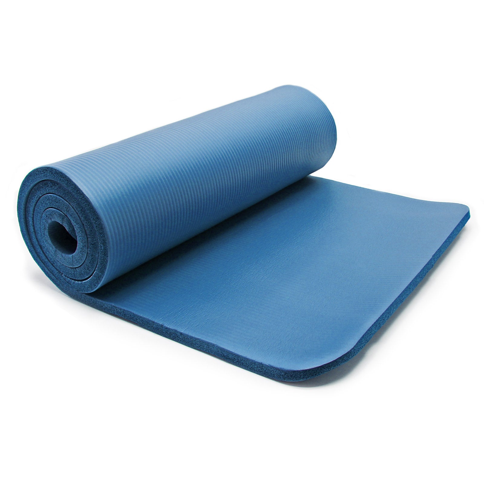 Tapis De Sol Caoutchouc Wiltec 190x100cm - Noir 1.5cm Épais - Camping/Festival/Fitness