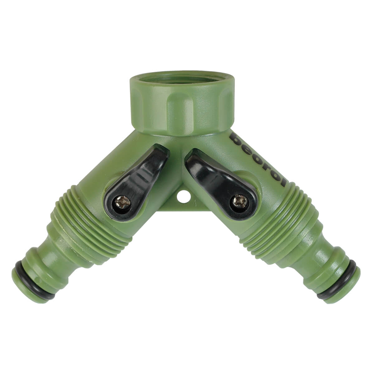 1+1 GRATUIT: Ramificatie Y BEOROL cu valve conectare rapida, filet interior si filet exterior