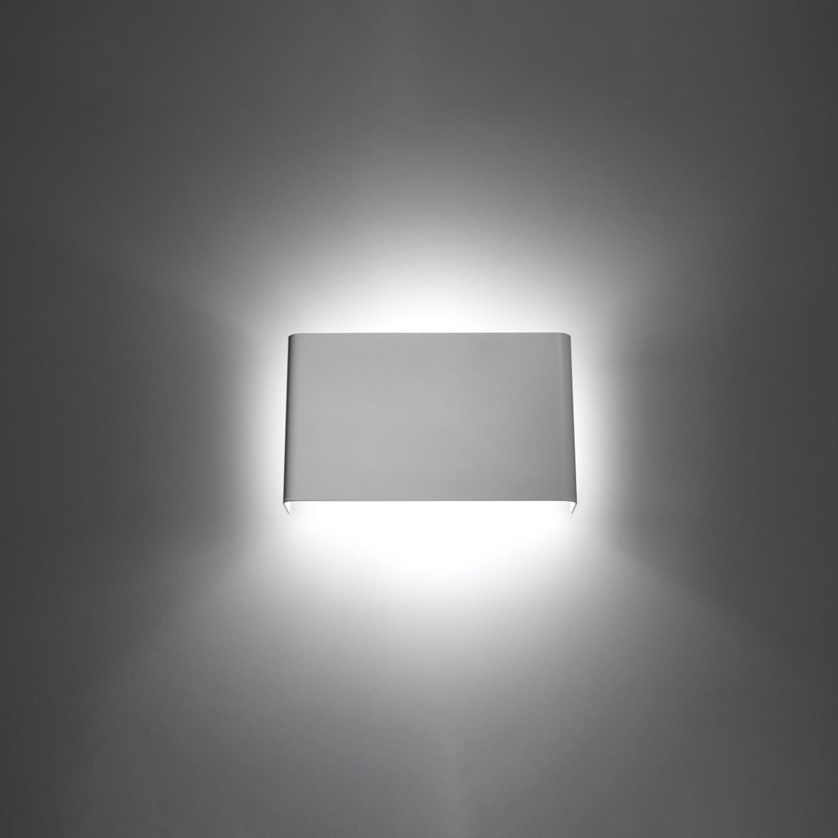 Kinkiet OVERAQUA biały LED 3000K - 25x7x15cm Sollux