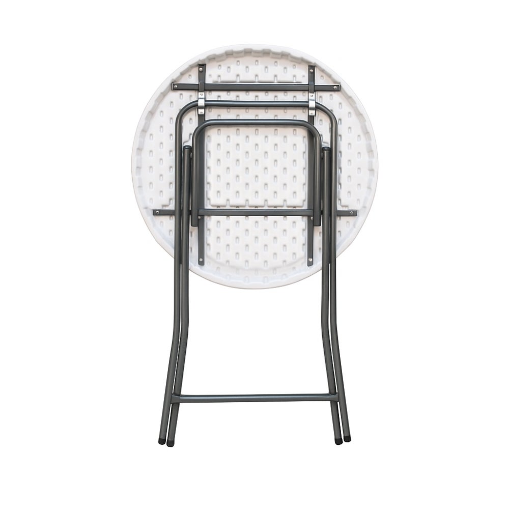 Table mange debout pliante Ø81 x H110 cm – robuste et facile à ranger - 2