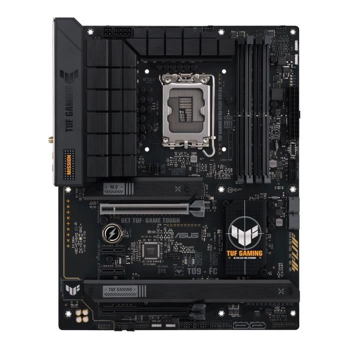 ASUS TUF GAMING B760-PLUS WIFI D4 Mainboard Sockel Intel LGA 1700 (Intel B760, ATX, DDR4 Speicher, PCIe 5.0, 2x M.2, WiFi6, Thunderbolt 4, Aura Sync) - 2