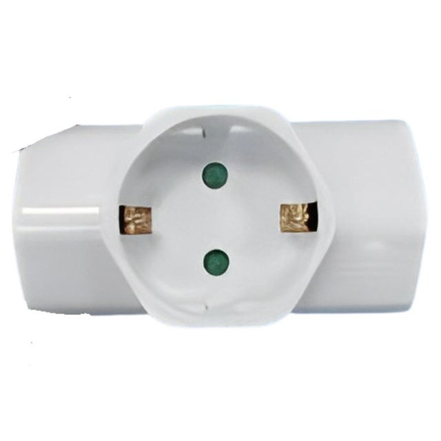Triplite Schuko 16A - Blanc - Zenitech
