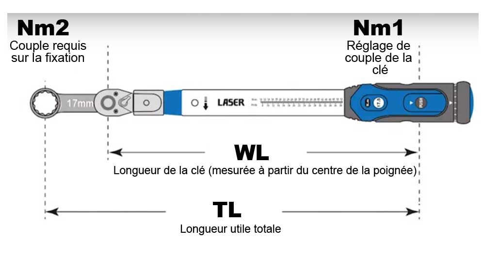 Compteur De Couple Portable Numérique 1/2" Avec Adaptateurs 3/8" & 1/4" - Outil Précis Pour Auto, Vélo, Moto