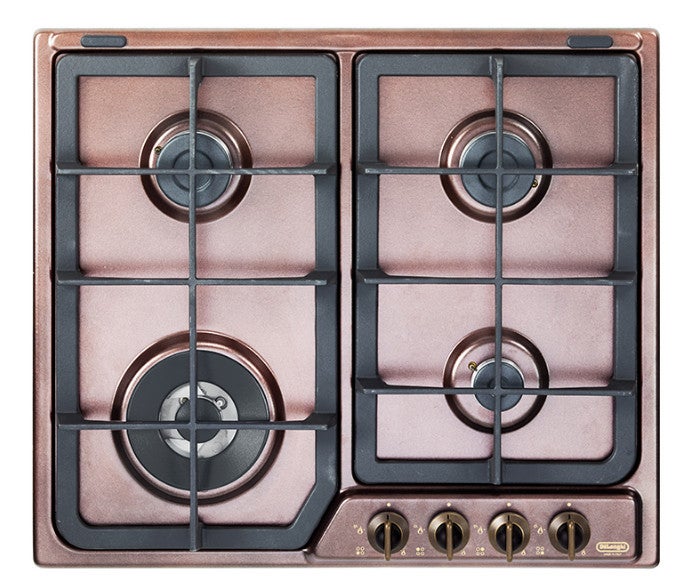 Table de cuisson De'Longhi ROF 46 PRO Cuivre Encastrable 60 cm Gaz 4 Feux - 2