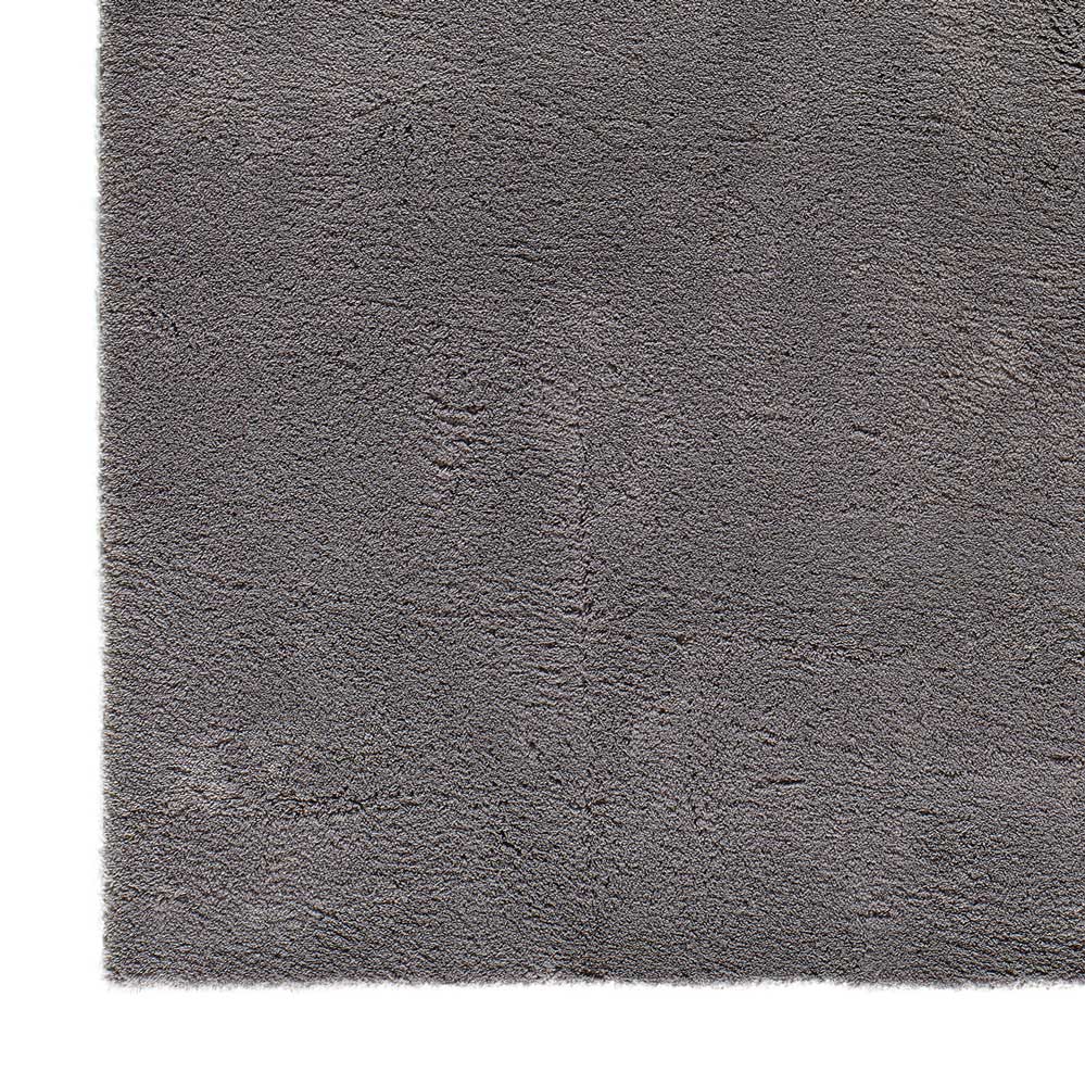 Tapis lavable antidérapant anthracite rectangulaire l.60 x L.120 cm LOFT uni - ATTICGO - 4