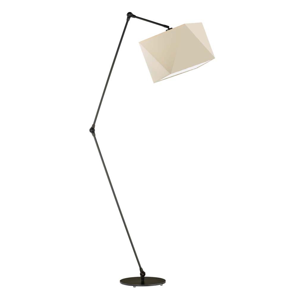 Lampa stojąca podłogowa przegubowa regulowana z abażurem diament SOUL