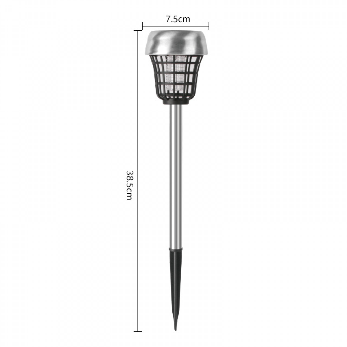4X Piège à Moustiques Solaire Extérieur – Lampe LED Anti Insectes Étanche pour Jardin, Terrasse– Répulsif Solaire – Éclairage pour Cour et Jardinage - 2
