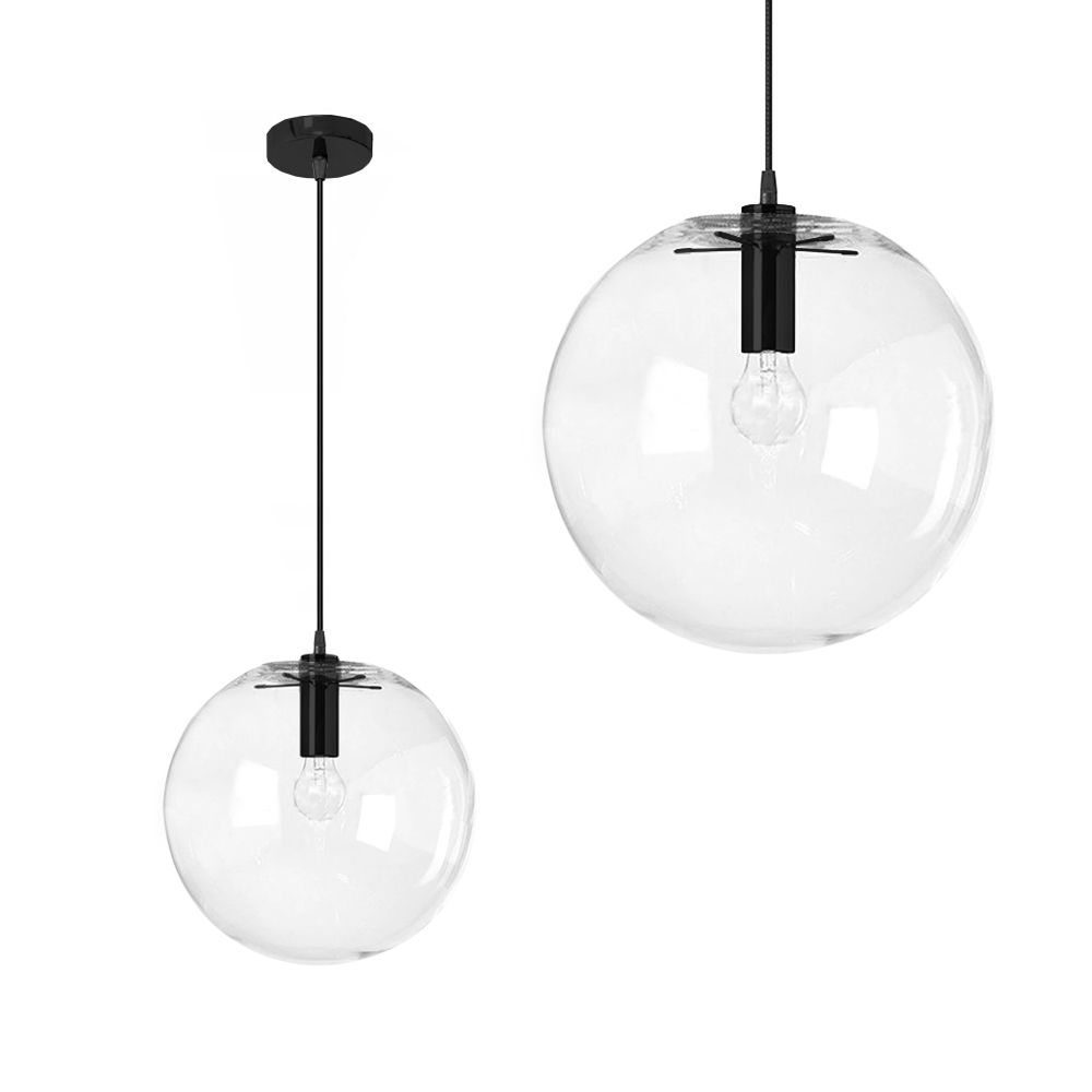 Lampa Sufitowa Wisząca Toolight App306-1Cp Lassi Czarny 20Cm