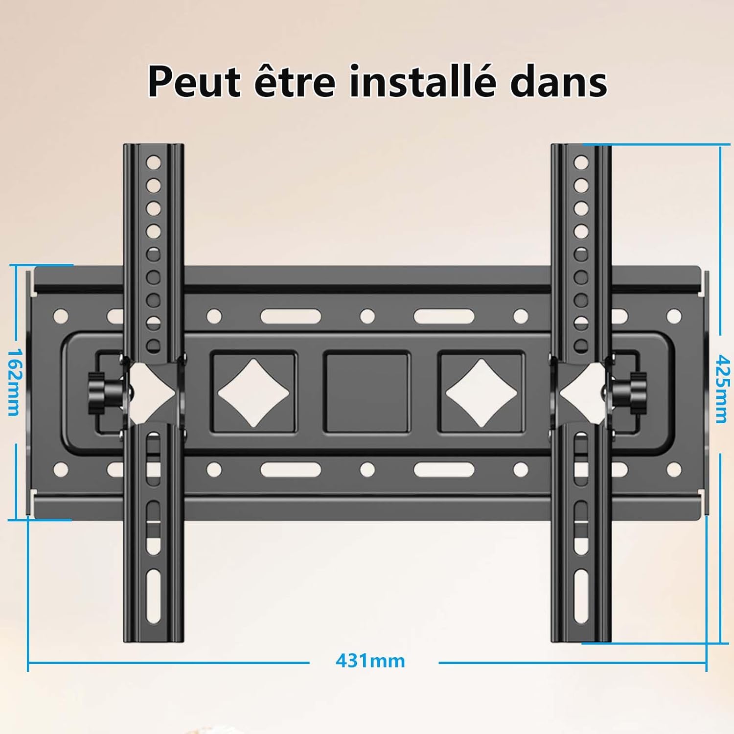 Support Mural TV inclinable pour la Plupart 26 à 65