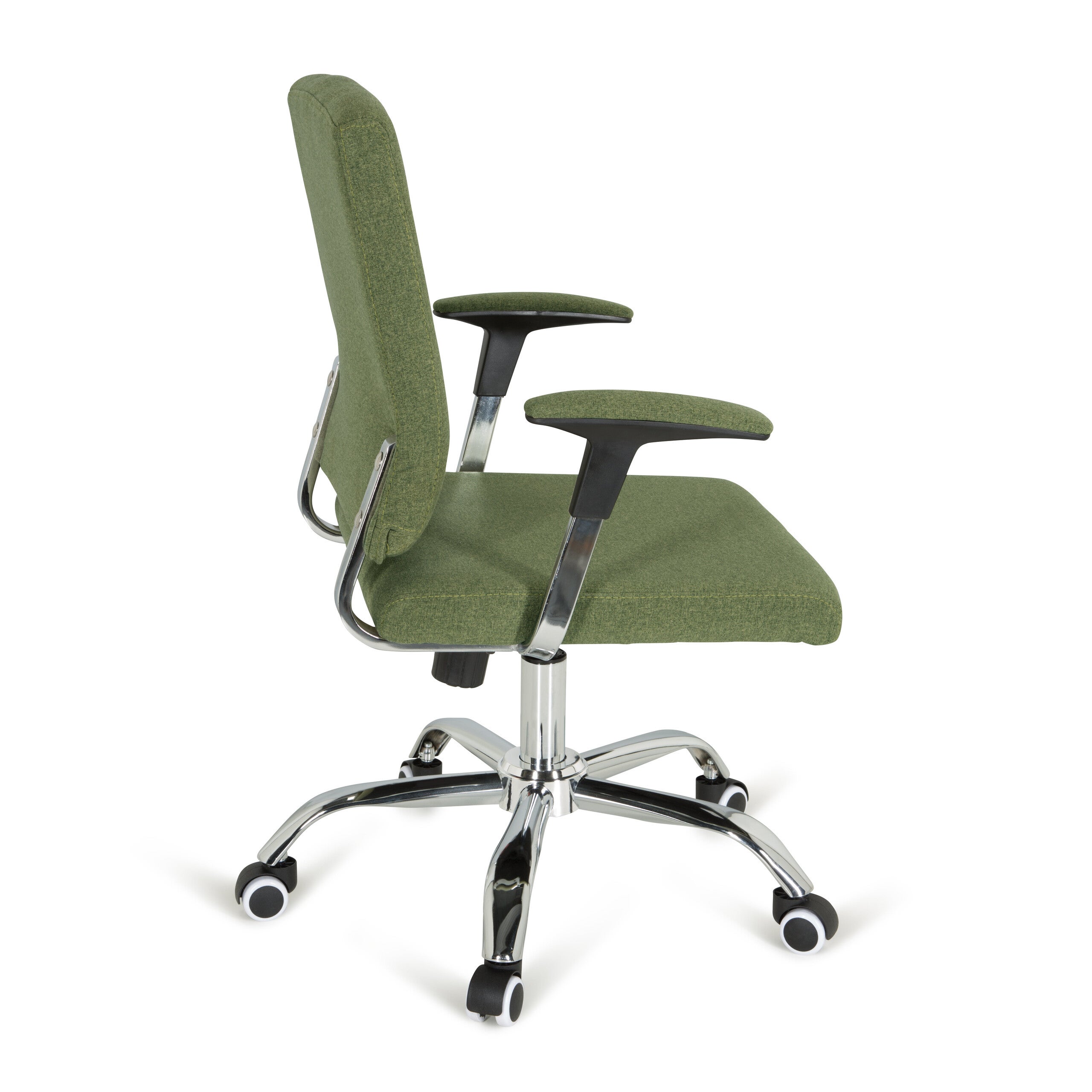 Sedia da ufficio / Sedia girevole CHARLES I Tessuto verde hjh OFFICE - 9