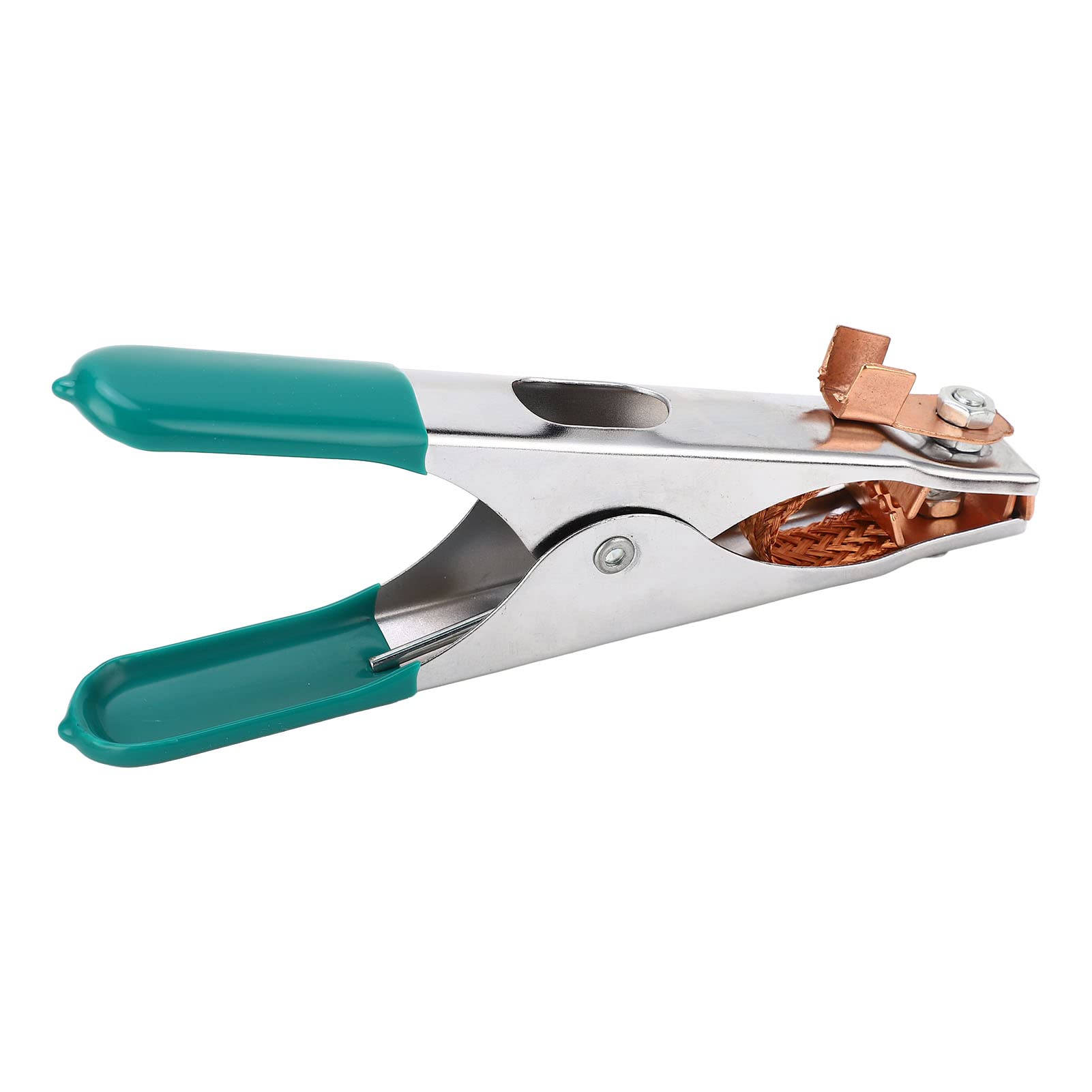 Pinza Coccodrillo con attacco banana 4mm Rossa Rosso