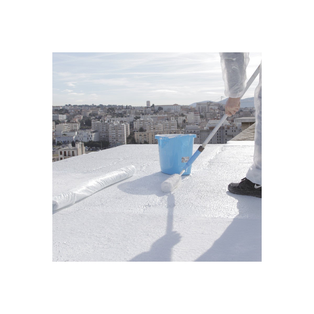 Guaina liquida per terrazzi, Guaina impermabilizzante ARCATHAN - 15 kg Bianco - ARCANE INDUSTRIES - 8