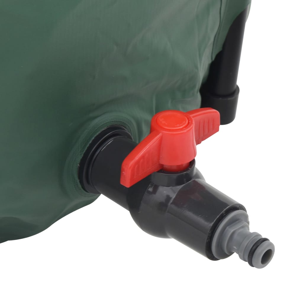 Réservoir pliable d'eau de pluie avec robinet, 1000 L, pour le jardin - 8