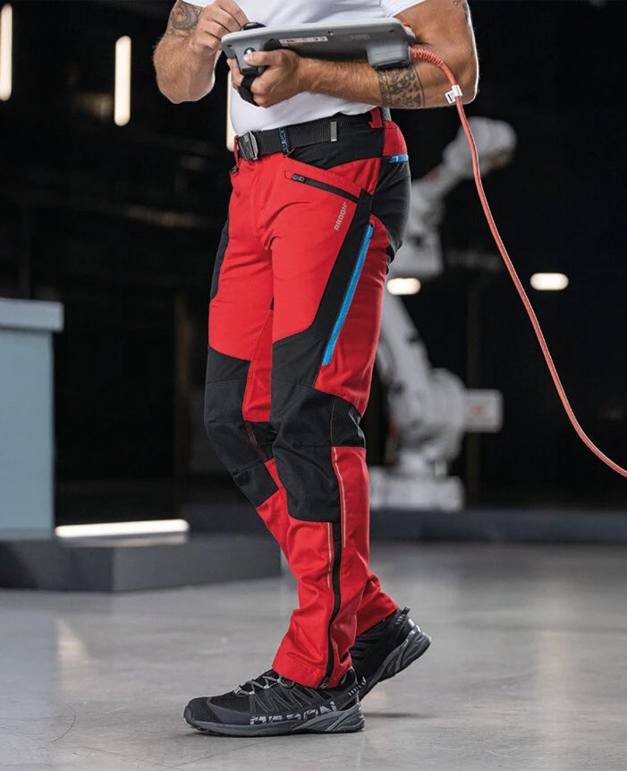 Pantalón trabajo elástico hombre ARDON ULTRITE - rojo - 46 | Leroy Merlin