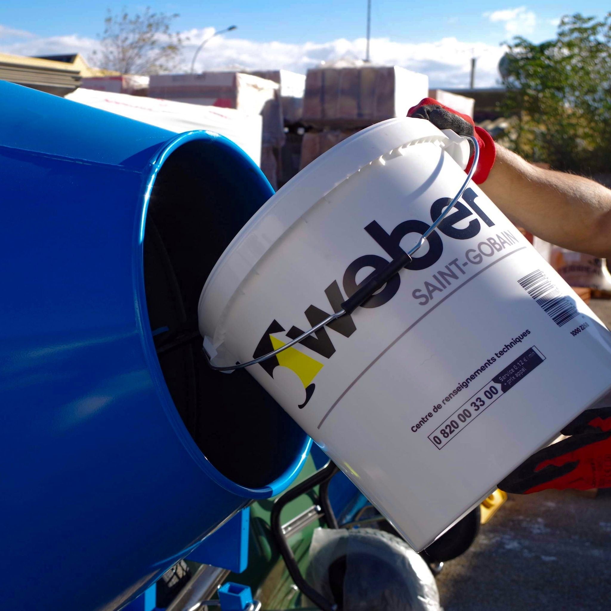 Imperméabilisation des mortiers et bétons 20L, Weberad hydrofuge liquide - 3