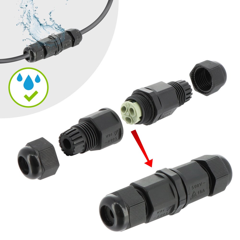 Eclairage enseigne - Projecteurs LED 20W extérieur pour Façades magasin - Support Inclinable - bras déporté - Noir - 5