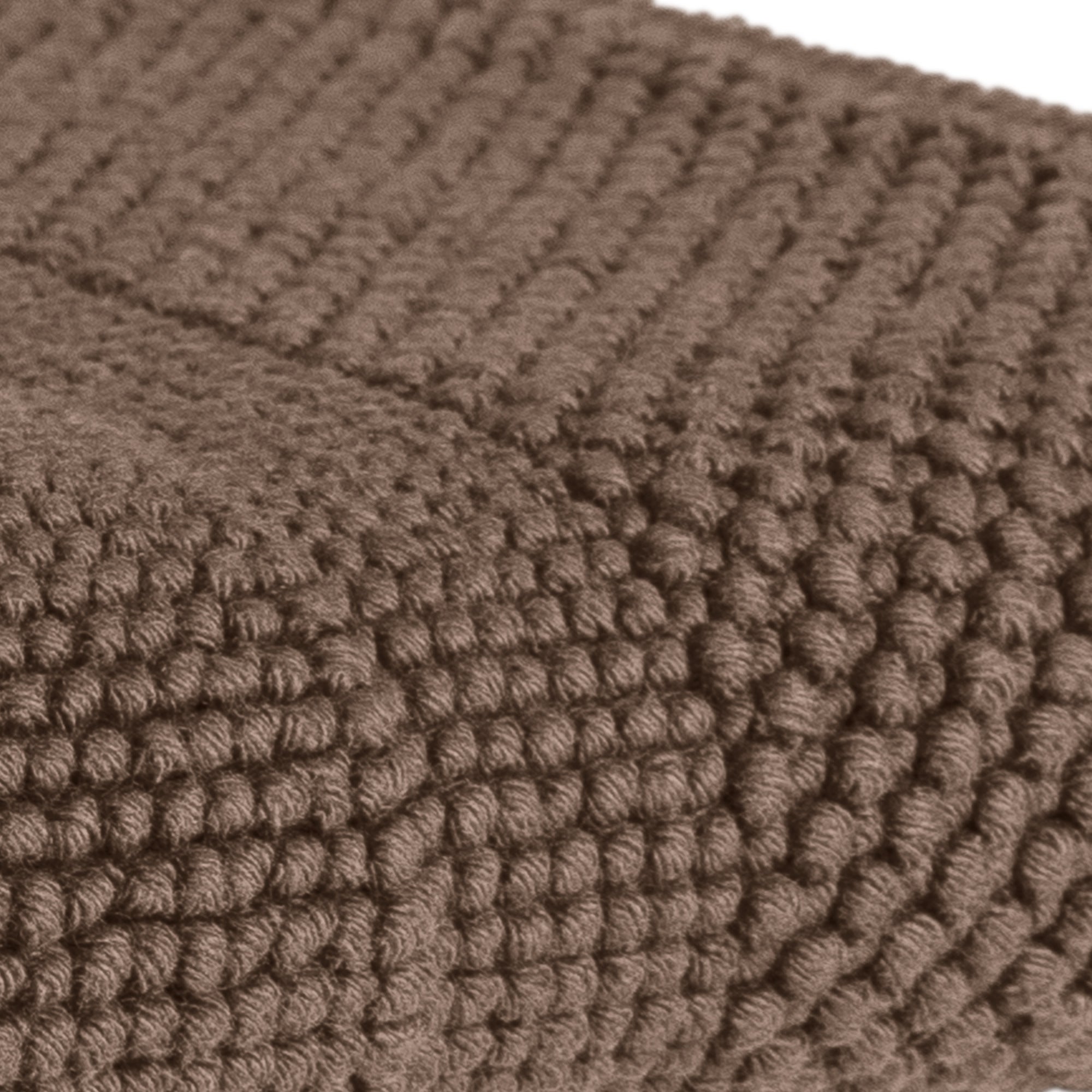 Tapis de bain 60x60 cm LOFTY marron Taupe 1500 g/m2 - 4