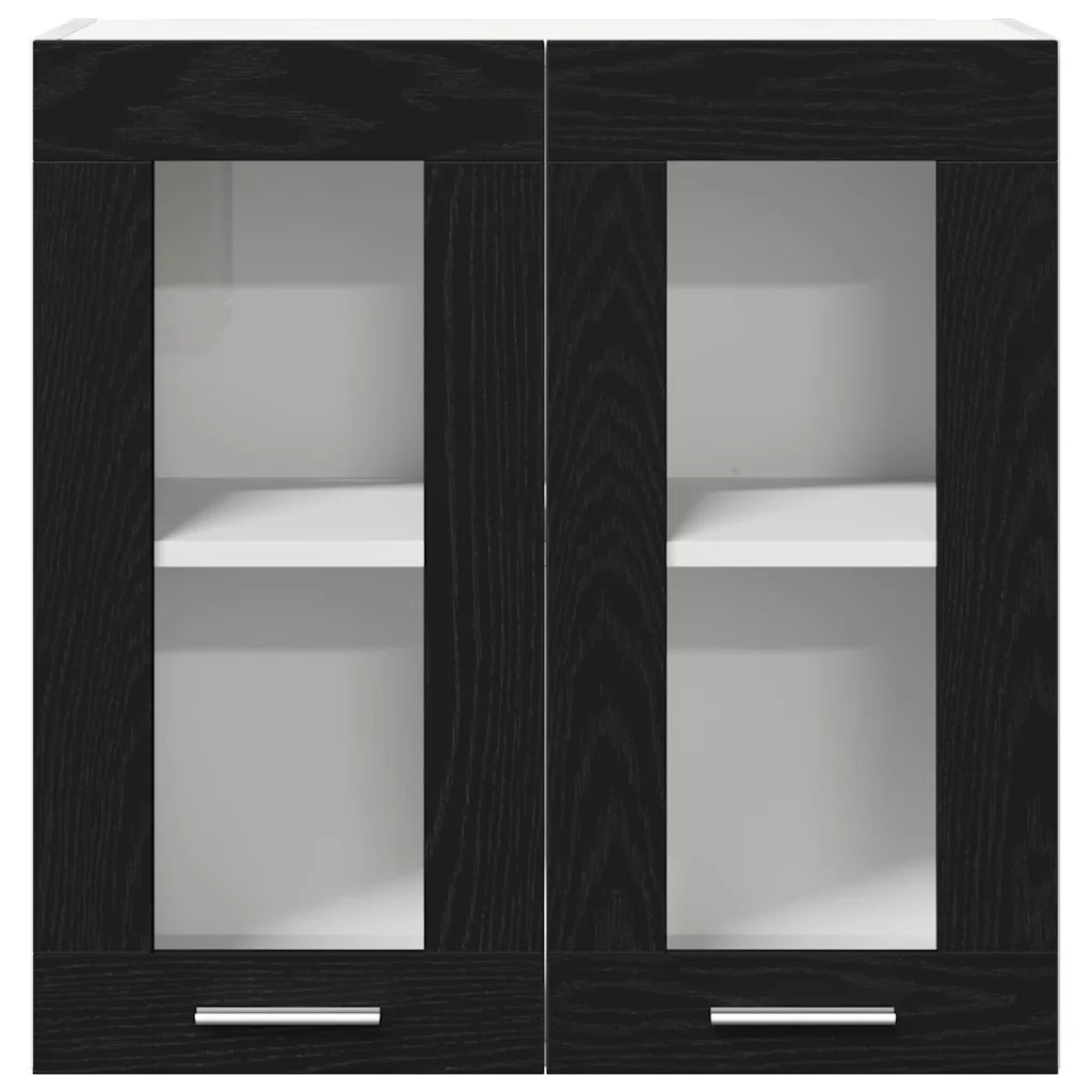Armoire suspendue moderne rectangle 60 x 31 x 60 cm grand espace de stockage design contemporain en bois d'ingénierie no - 4