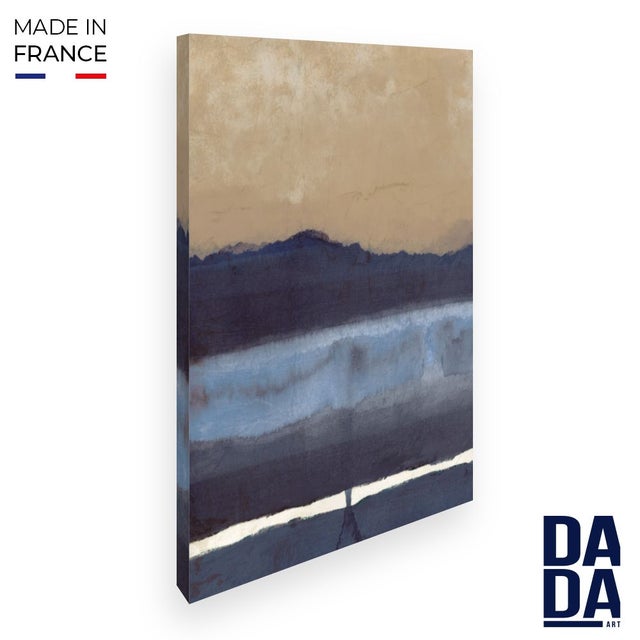 Toile Abstrait horizontal / 50x70cm / Fabriqué en France / DADA ART