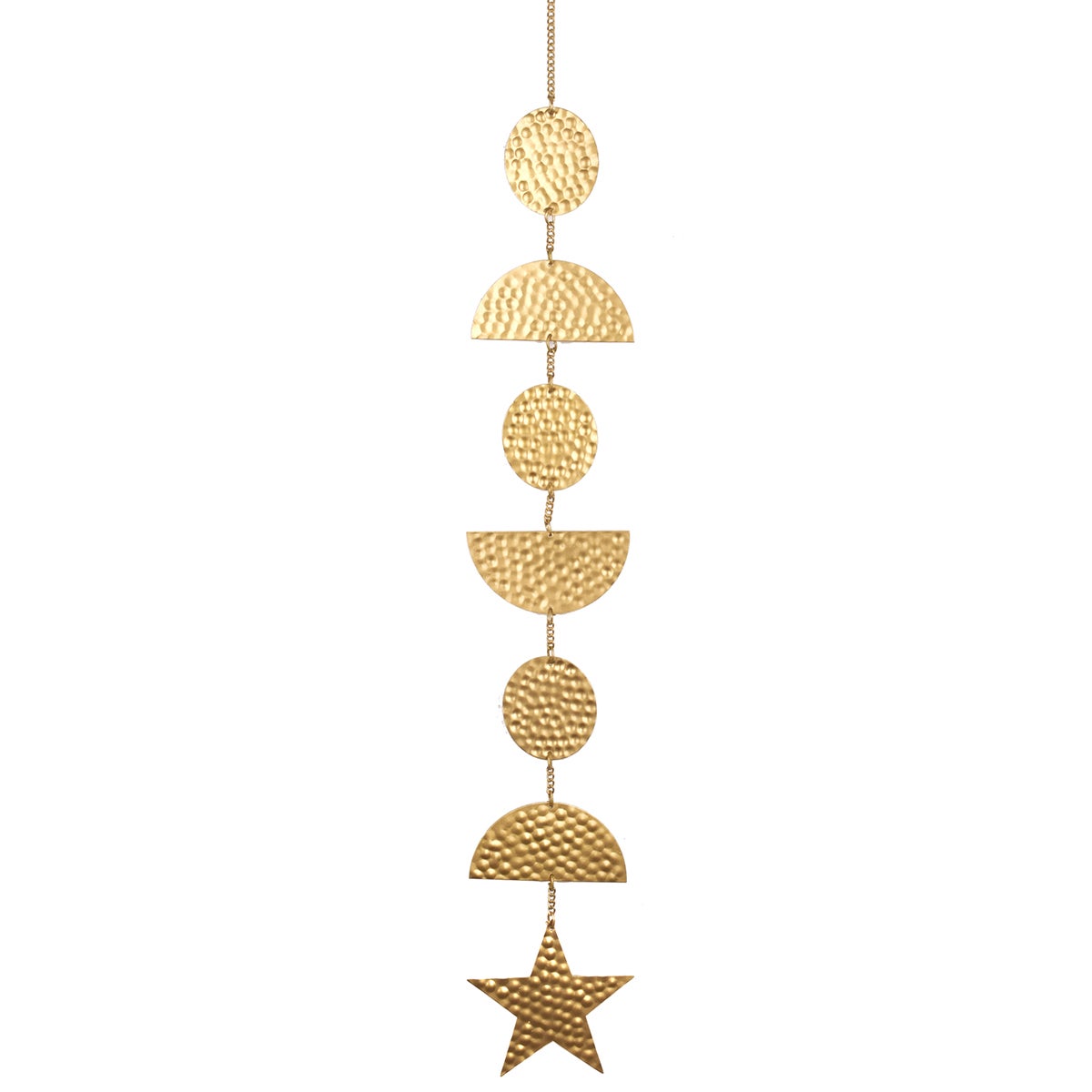 Origen home decor movil fase lunar colgantes beige 74x10x1cm - diseño único y versátil