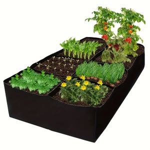 5 Sacs De Plantation 30L Géotextile - Pour Pommes De Terre, Tomates - Drainage Optimal - Réutilisables