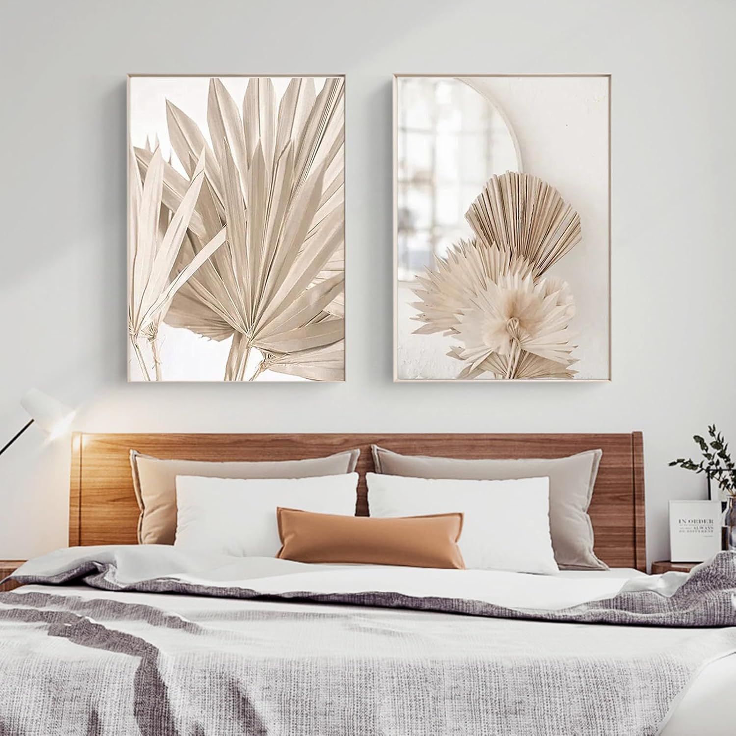 Lot de 3 impressions sur toile - Style bohème moderne - Décoration pour salon et chambre à coucher - Sans cadre 3 x 50 x 70 cm - 4
