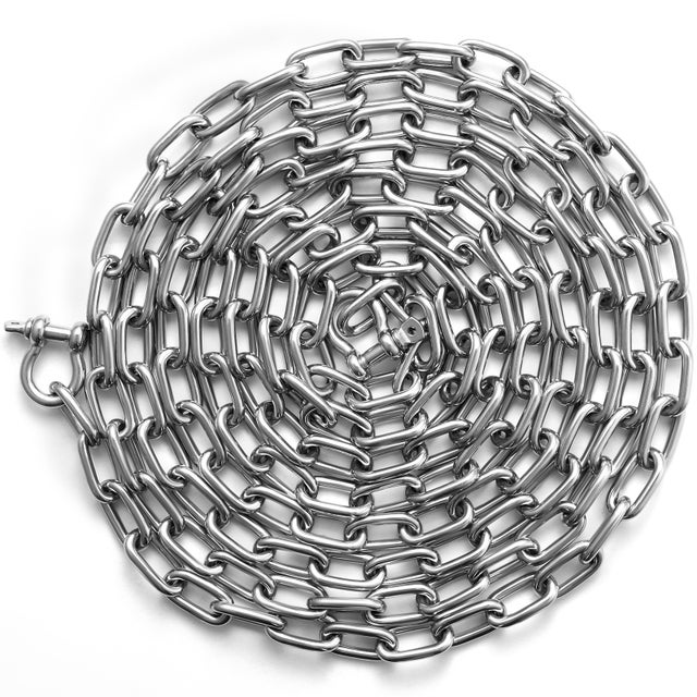 Catena Acciaio Inox A4 GR316 3mm Grado Marino | Anticorrosione Per Uso Nautico