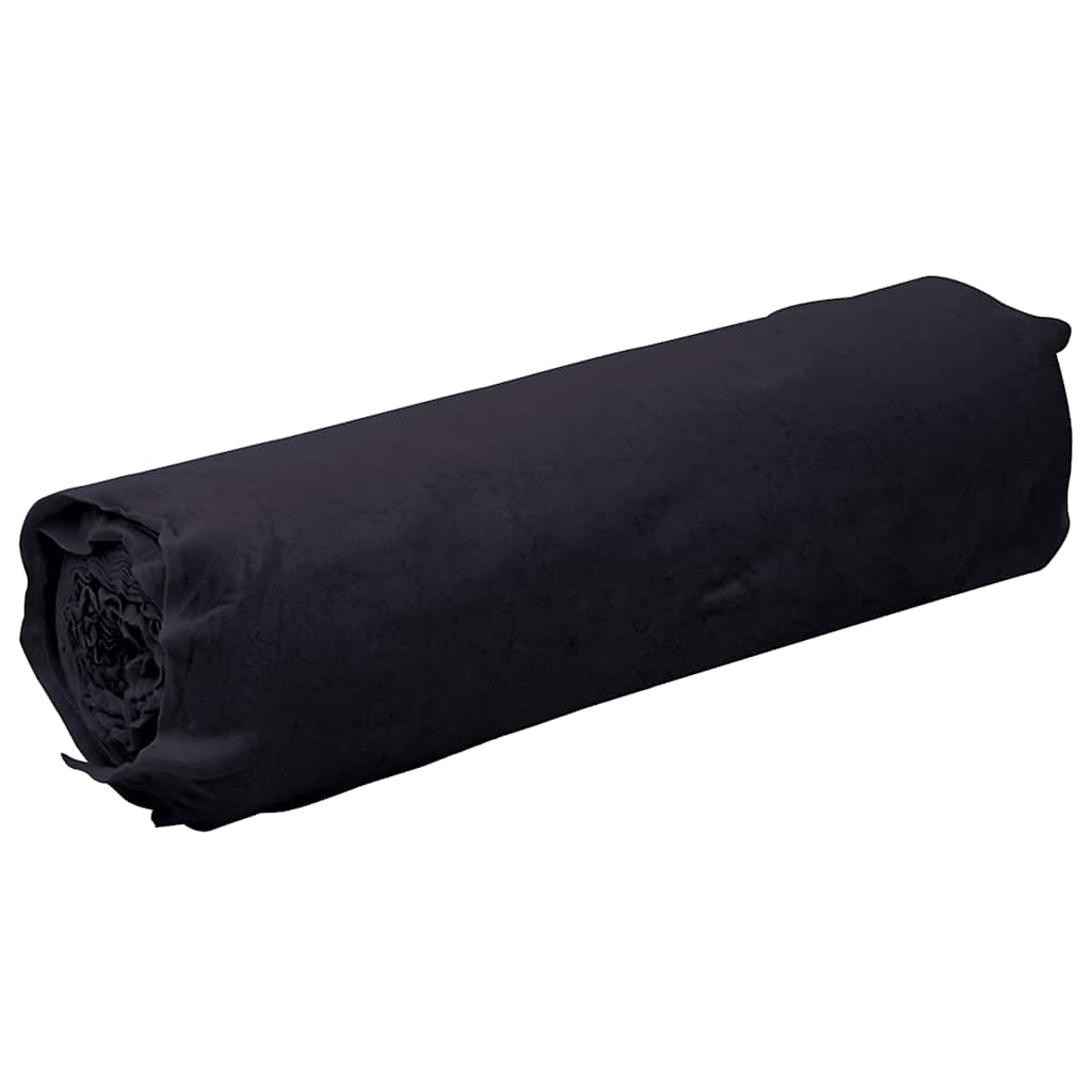 Membrane géotextile noir 1 x 10 m fibre de polyester - 5