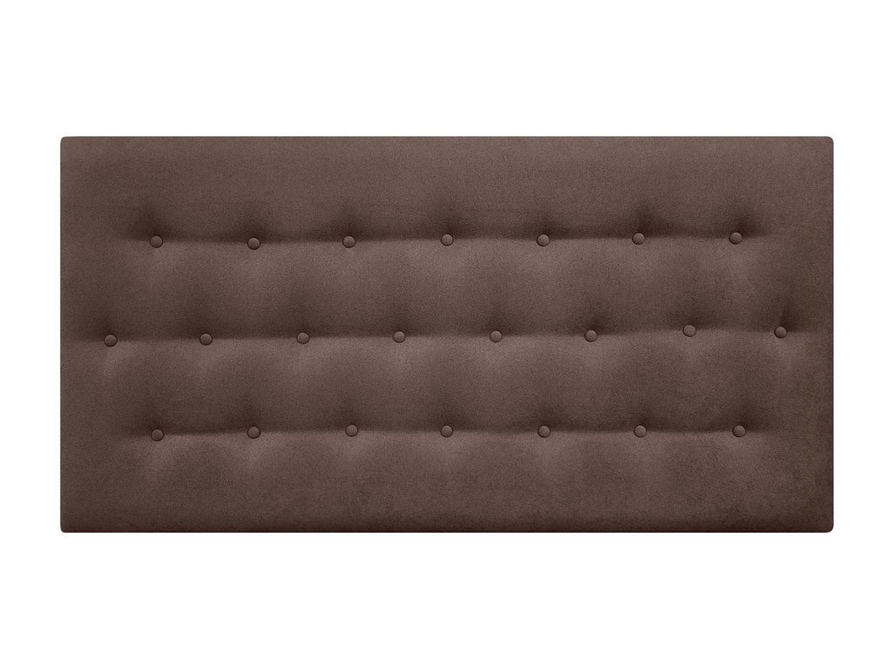 DecorQUALITY Cabecero de cama 150 PARIS Cabezal tapizado tejido antimanchas marrón 150x70 cm - 3