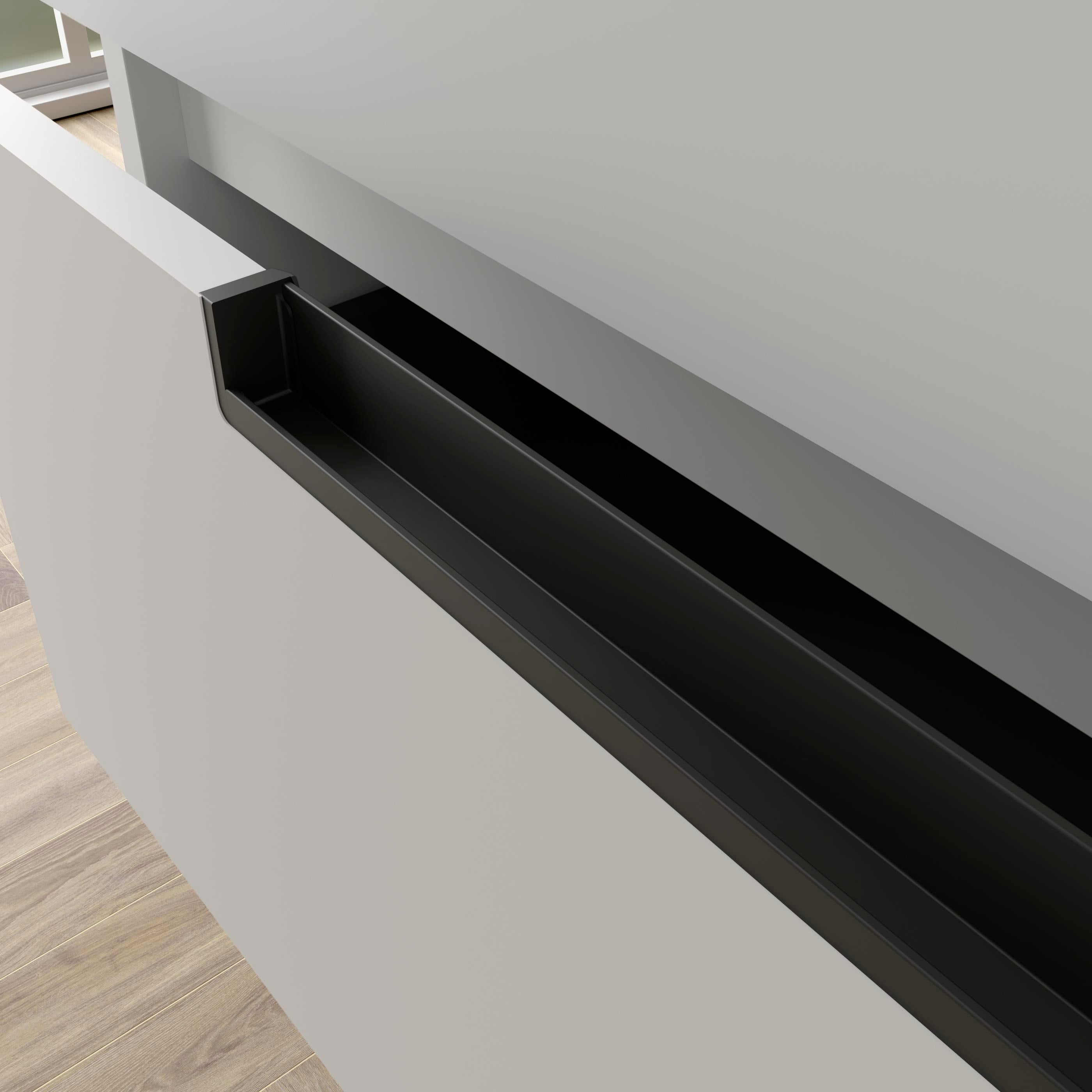 Mueble de Baño LENI Blanco Mate 80cm 2 cajones Lavabo 1 poza Porcelana ...