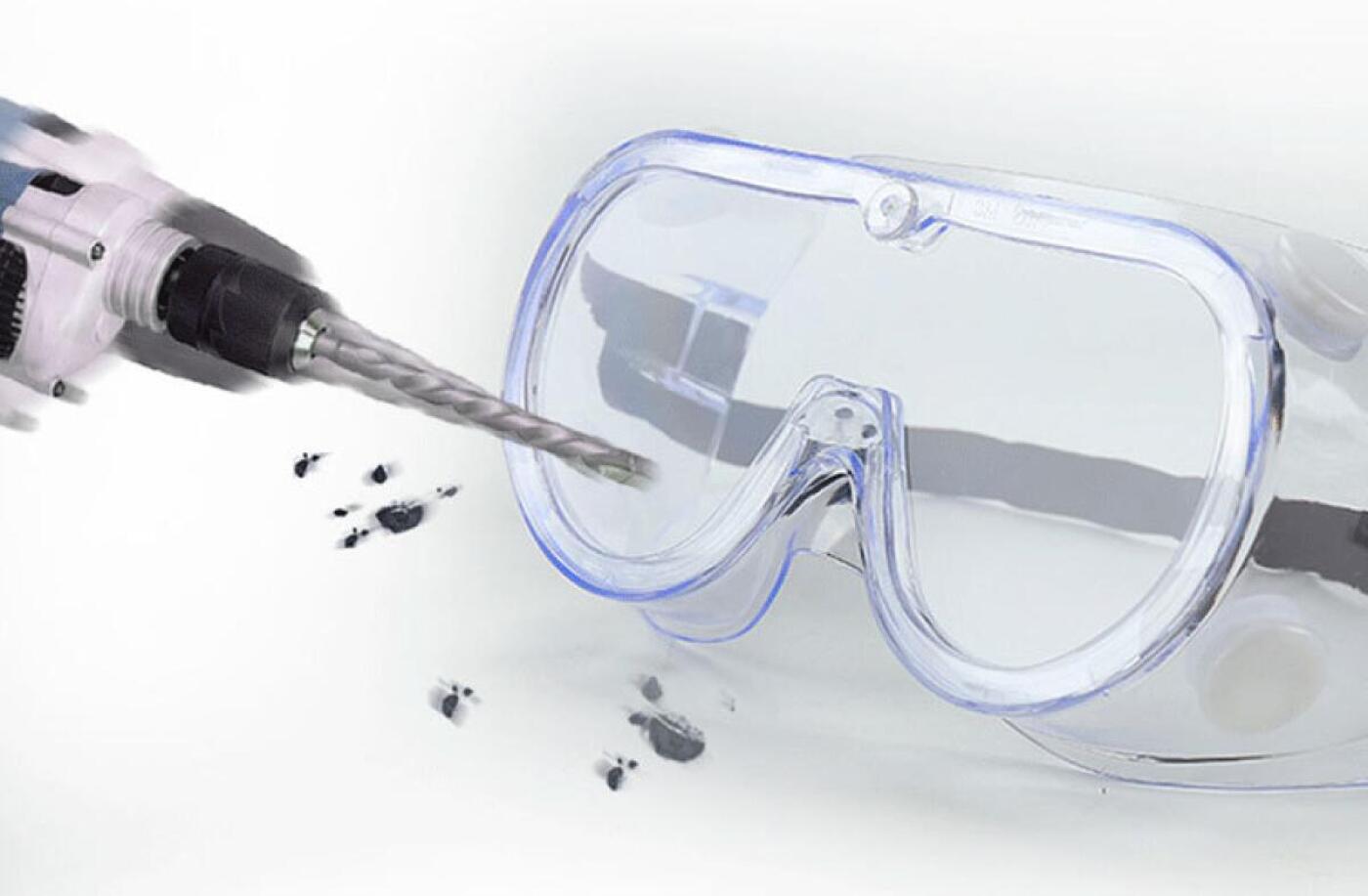 Lunettes de sécurité, lunettes de protection de travail, anti-rayures et anti-buée, lunettes de protection, enveloppantes, protection des yeux - 3