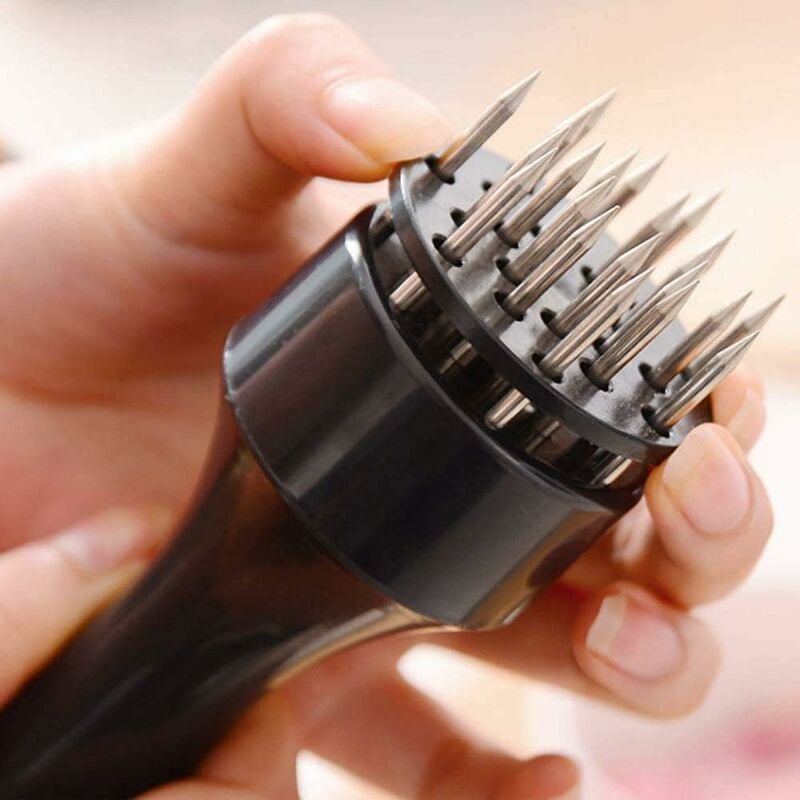 Najtrwalszy zmiękczacz do mięsa, igła do mięsa ze stali nierdzewnej, do wieprzowiny, kurczaka, ryb, lekkie i trwałe narzędzie do gotowania