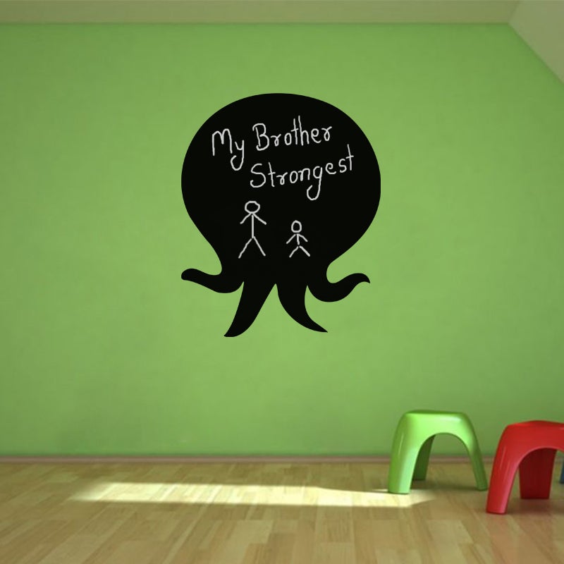 Adesivo Sagoma di polpo - Sticker adesivo - adesivi murali - 130x105cm - 3