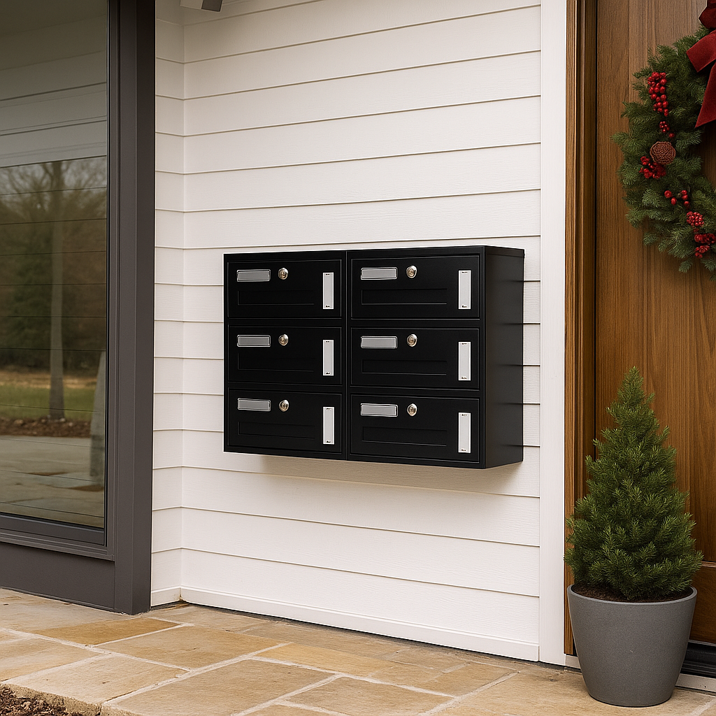 Cassetta postale condominiale da muro buca lettere componibile 