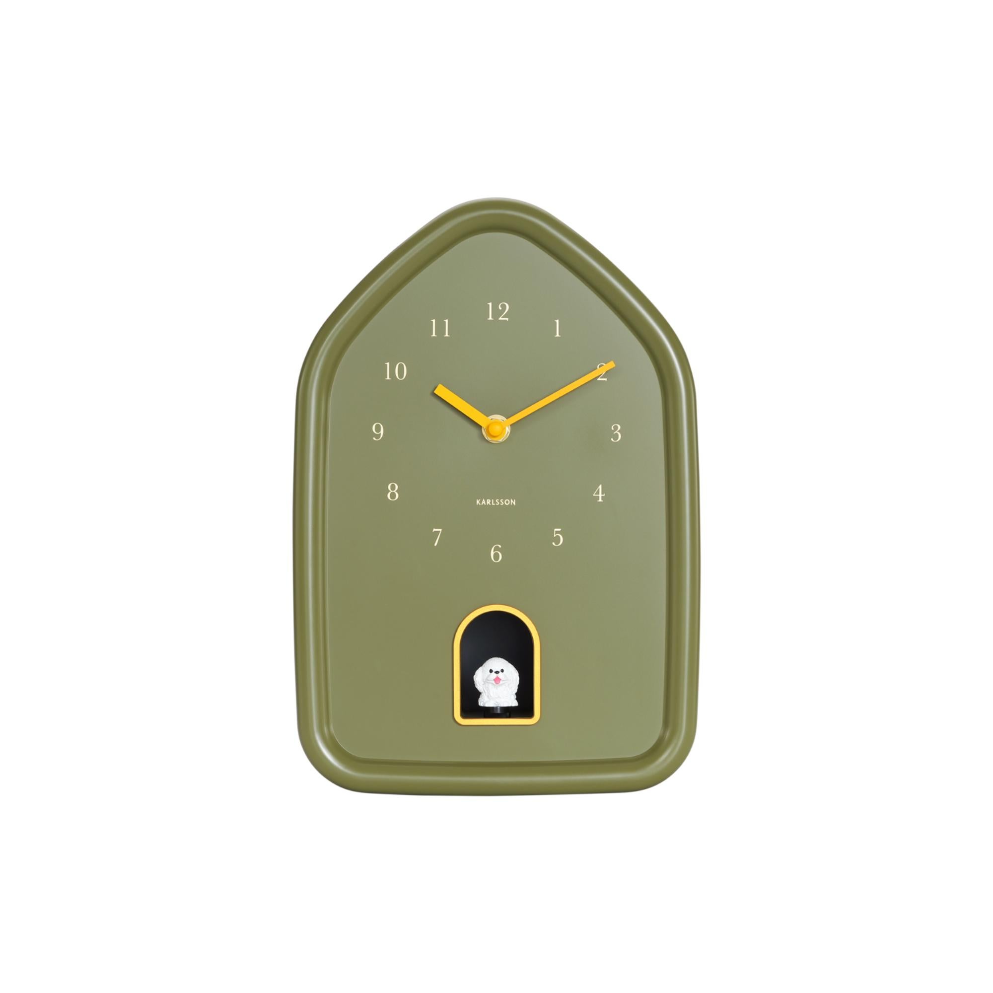 Horloge Coucou moderne H40cm - PRESENT TIME | Leroy Merlin