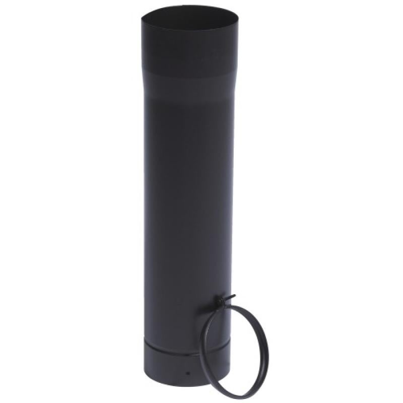 Tuyau émail noir mat Ø153 x 1m - 4